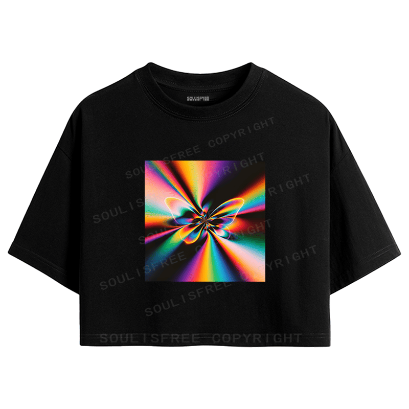 Designed Where Is My Brain Crop Top | Soulisfree