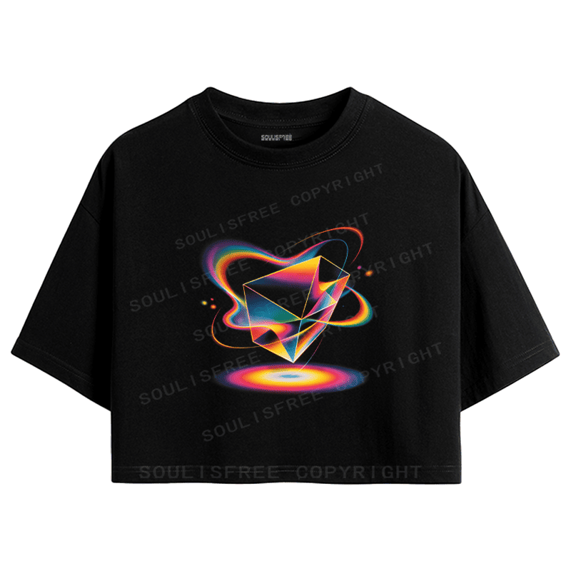 Designed Where Is My Brain Crop Top | Soulisfree