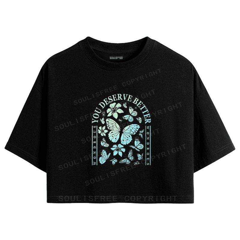 Designed Where Is My Brain Crop Top | Soulisfree