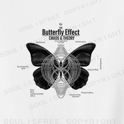 Soulisfree Butterfly Effect Chaos Theory Crop Tee