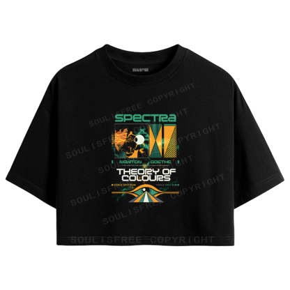 Soulisfree Spectra Theory Vintage Science Crop Tee