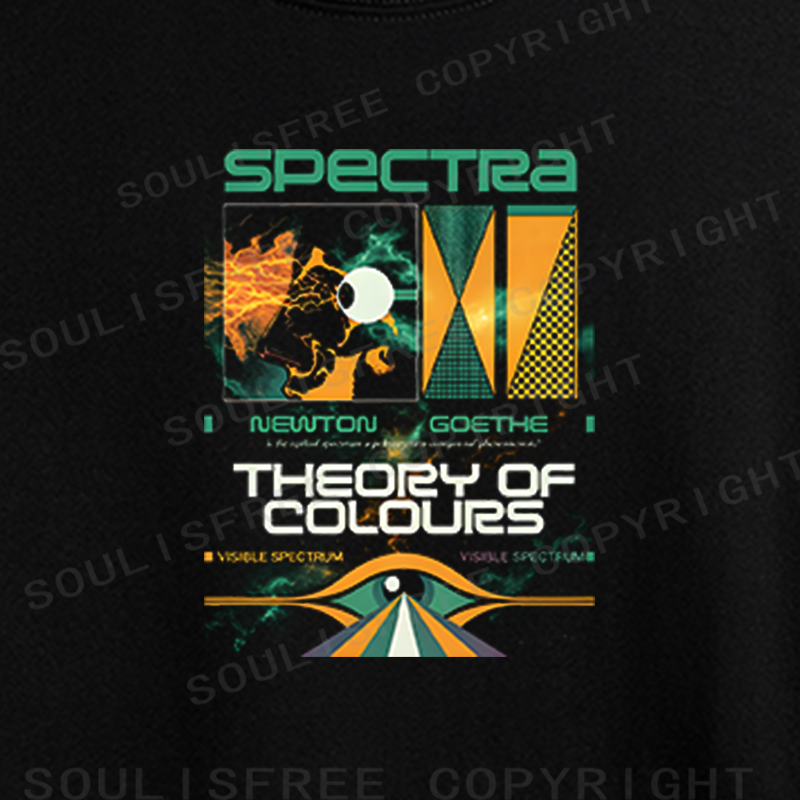 Soulisfree Spectra Theory Vintage Science Crop Tee