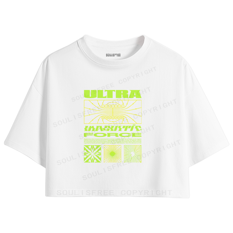 Soulisfree Ultra Magnetic Force Acid Crop Tee