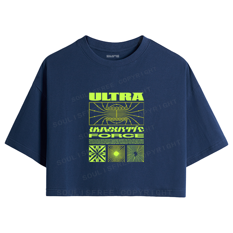 Soulisfree Ultra Magnetic Force Acid Crop Tee