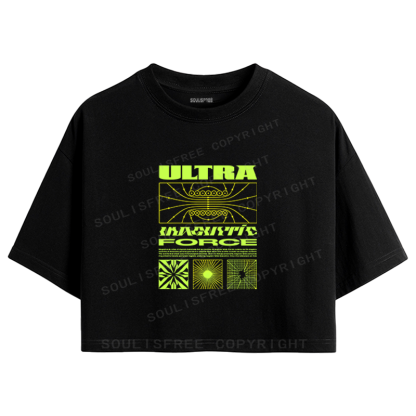 Soulisfree Ultra Magnetic Force Acid Crop Tee