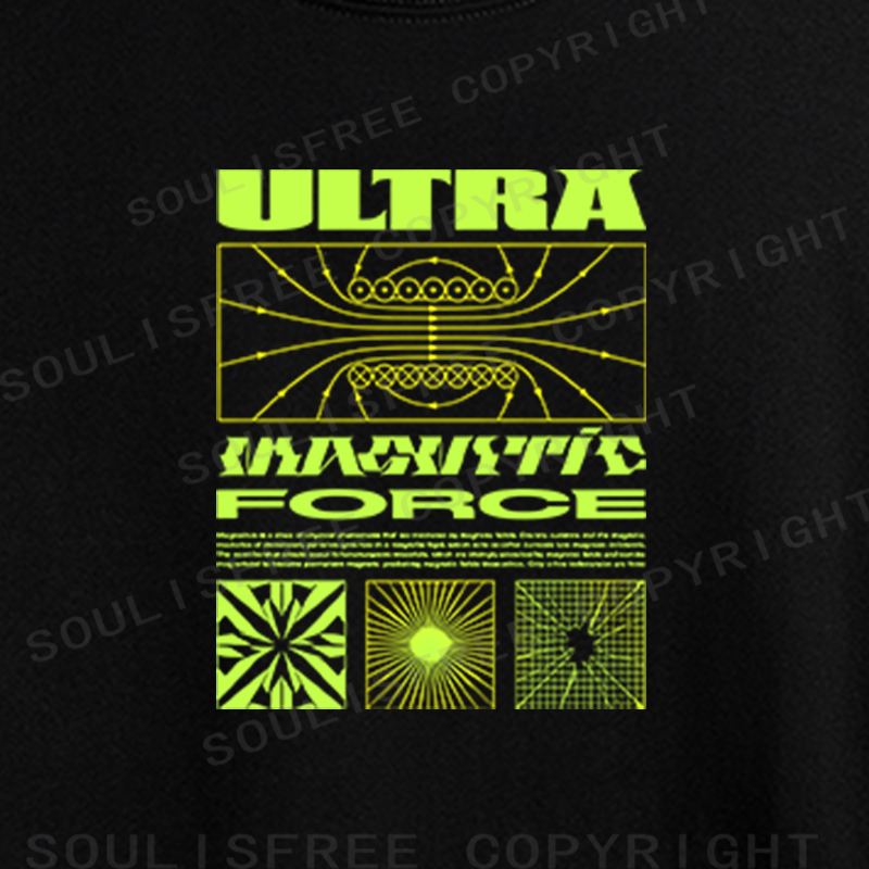 Soulisfree Ultra Magnetic Force Acid Crop Tee