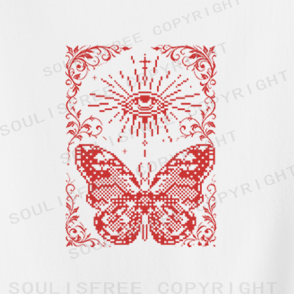 Soulisfree Digital Providence Statement Crop Tee