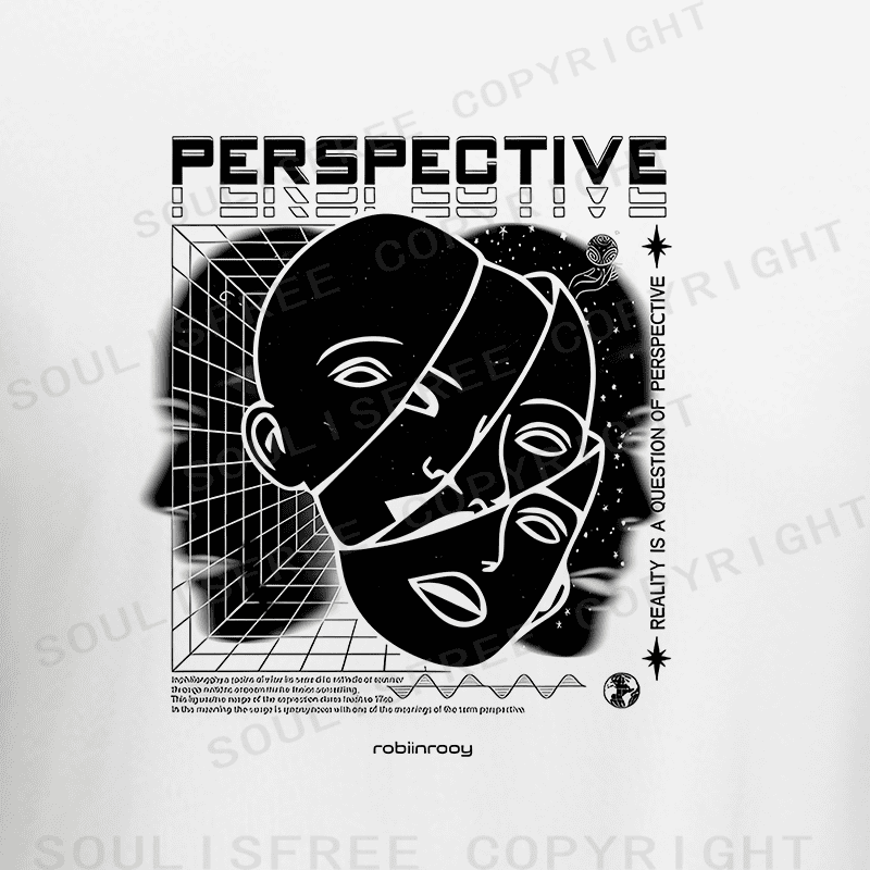 Soulisfree Fractured Gaze Cognitive Lattice Raglan Crop Tee