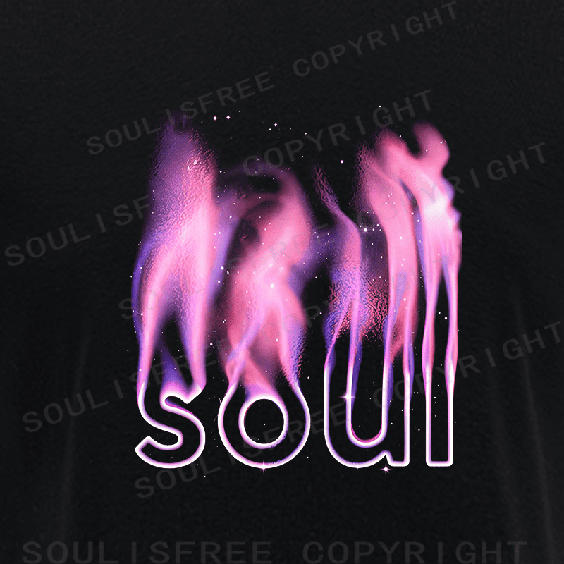 Soulisfree Cosmic Fire Spirit Ethereal Streetwear Raglan Crop Tee