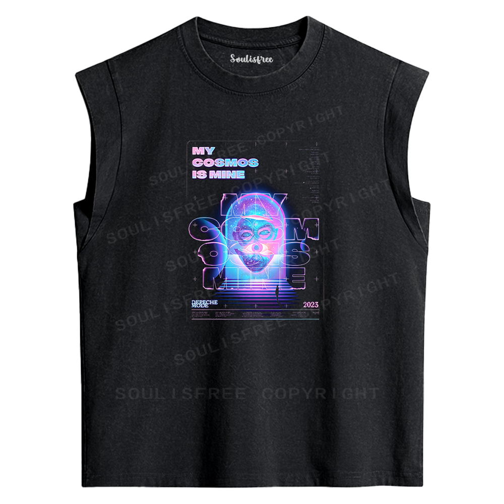 Soulisfree My Cosmos Is Mine Washed Tank Tops