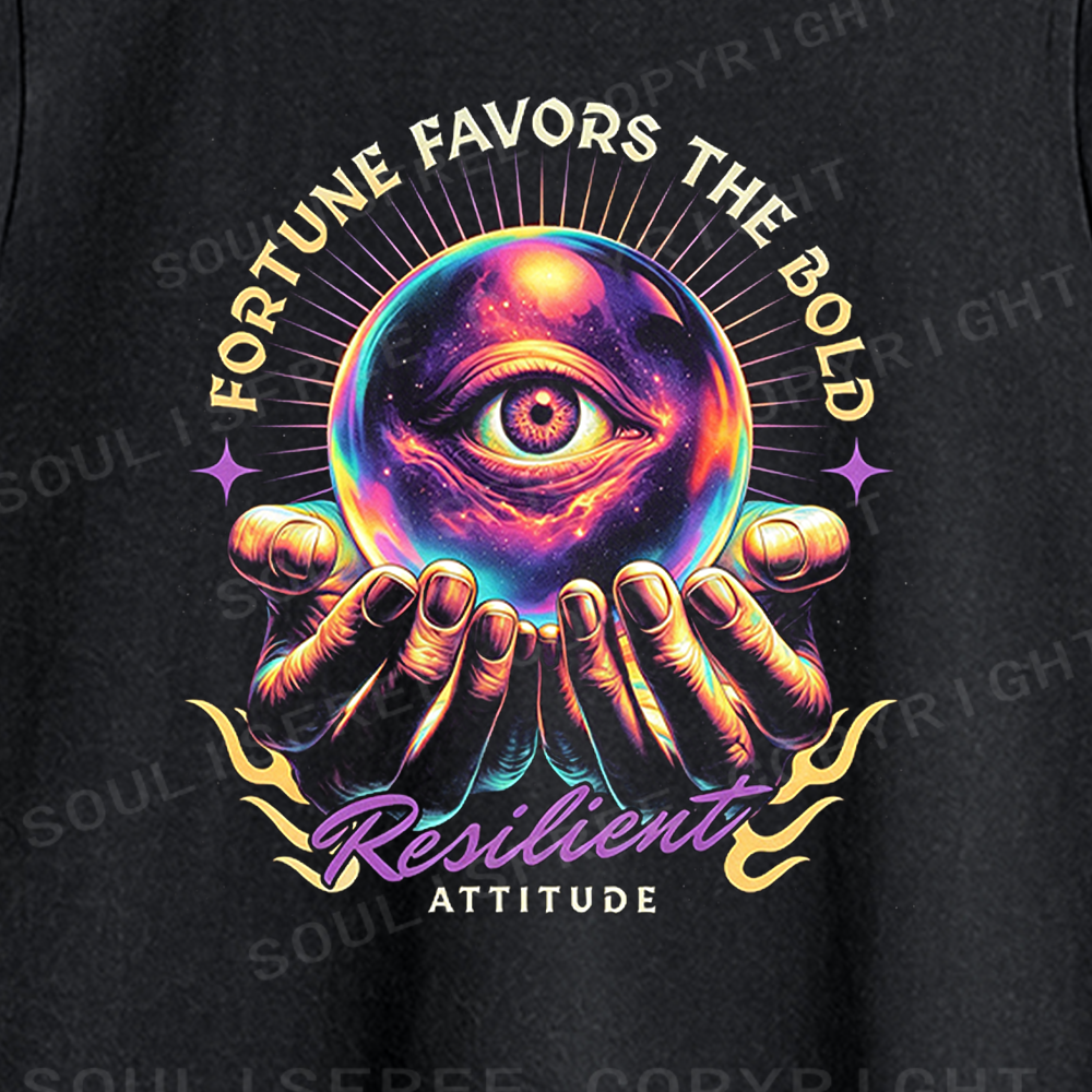 Soulisfree Fortune Favors The Bold Washed Tank Tops