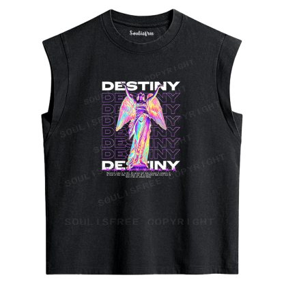 Soulisfree Master Your Destiny Washed Tank Tops