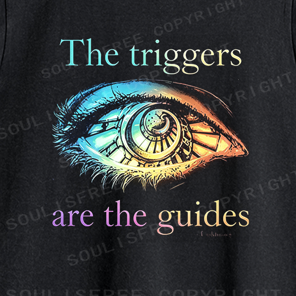 Soulisfree Triggers Are Guides Graphic Washed Tank Tops