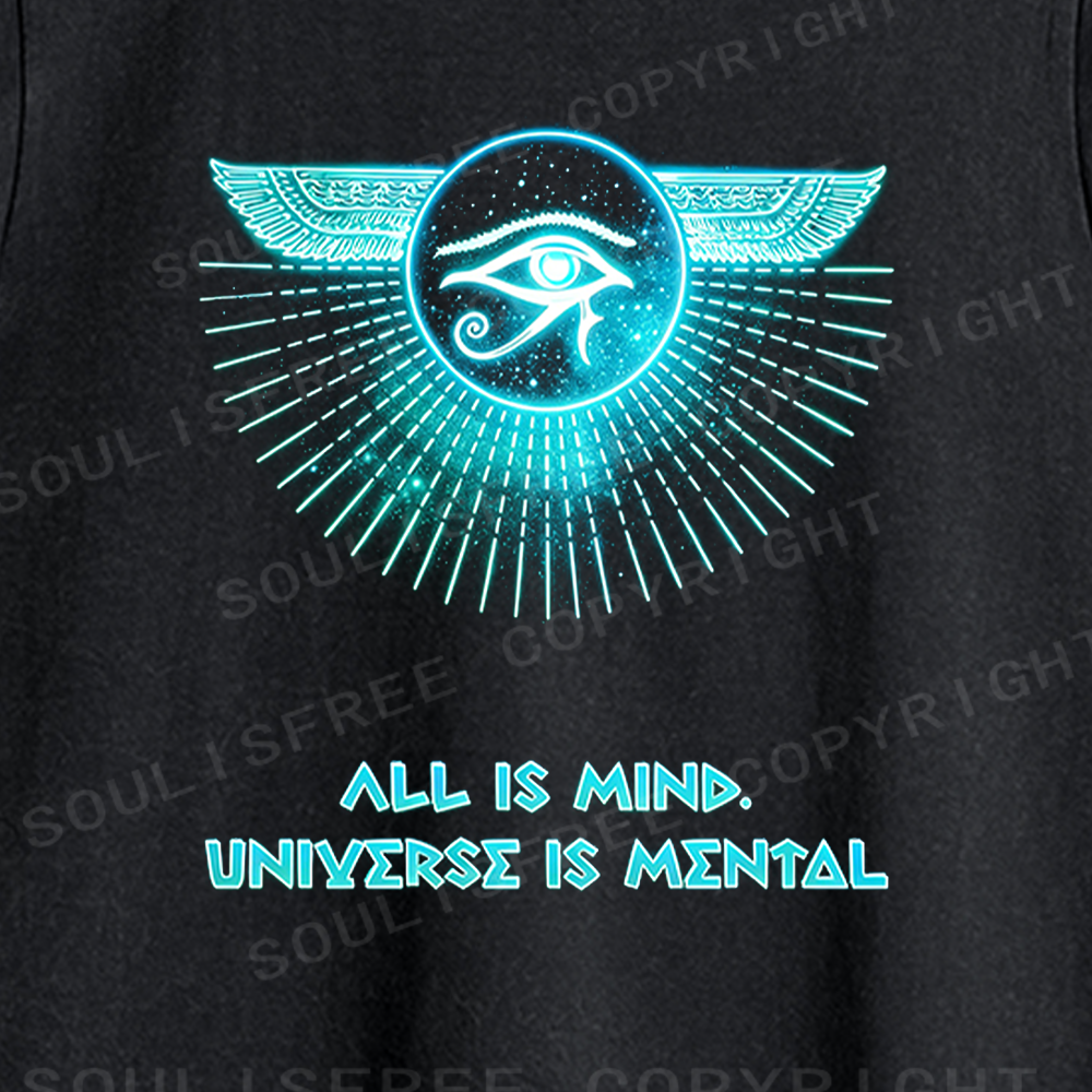 Soulisfree Eye of Horus Mind Washed Tank Tops