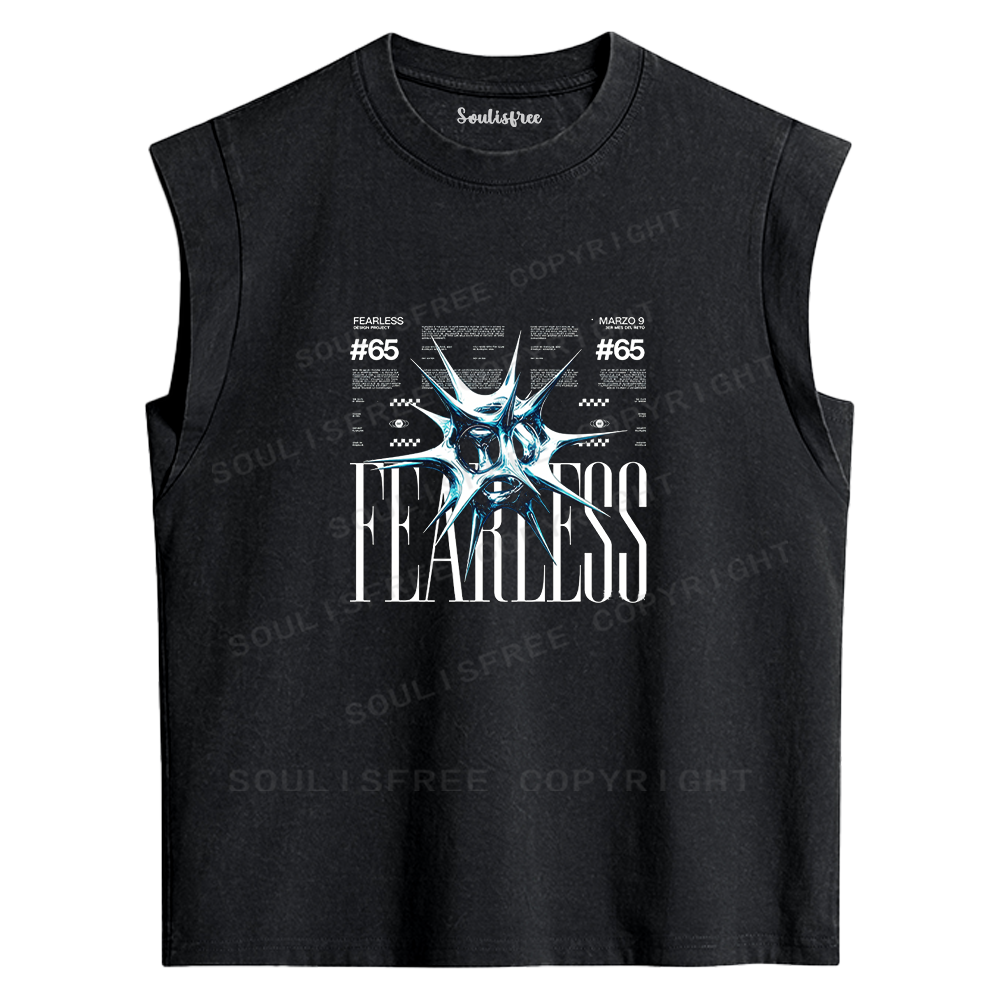 Soulisfree Fearless Design Project Washed Tank Tops