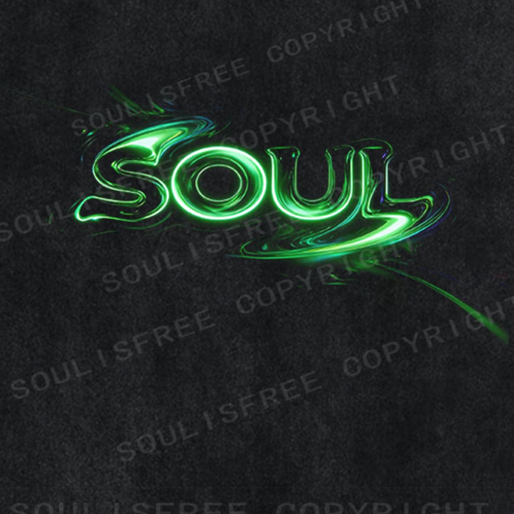 Soulisfree Neon Soul Energy Washed Tee