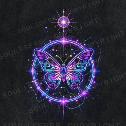 Soulisfree Glowing Soul Statement Washed Tee