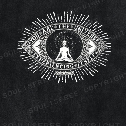 Soulisfree Alan Watts Universe Vintage Washed Tee
