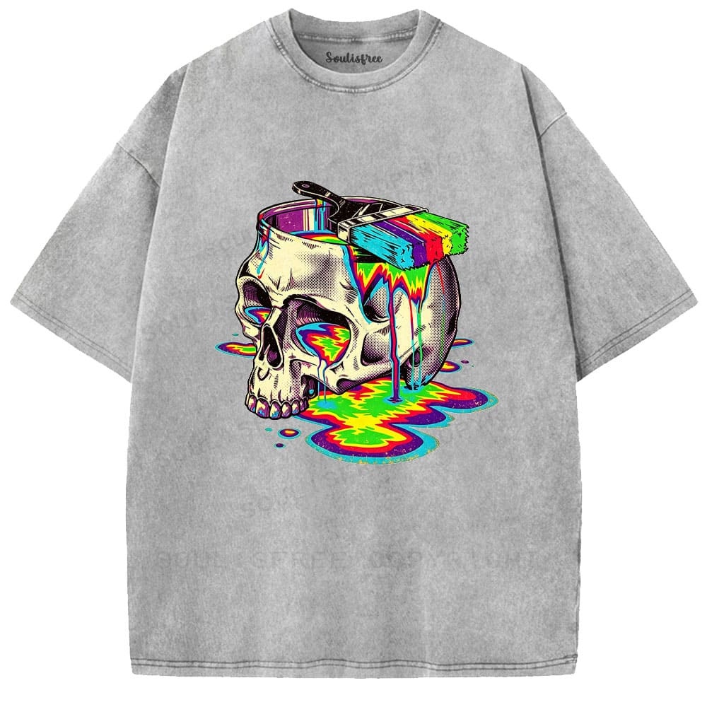 Designed Soulisfree  Washed Tee（水洗T模板） | Soulisfree