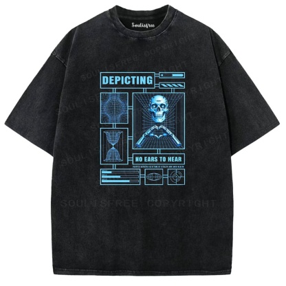 Soulisfree Future Interface Philosophy Washed Tee