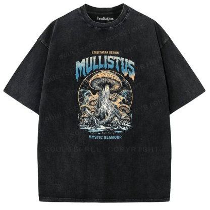 Soulisfree Mystic Mushroom Vintage Washed Tee