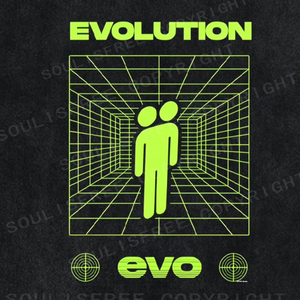 Soulisfree Digital Human Future Statement Washed Tee