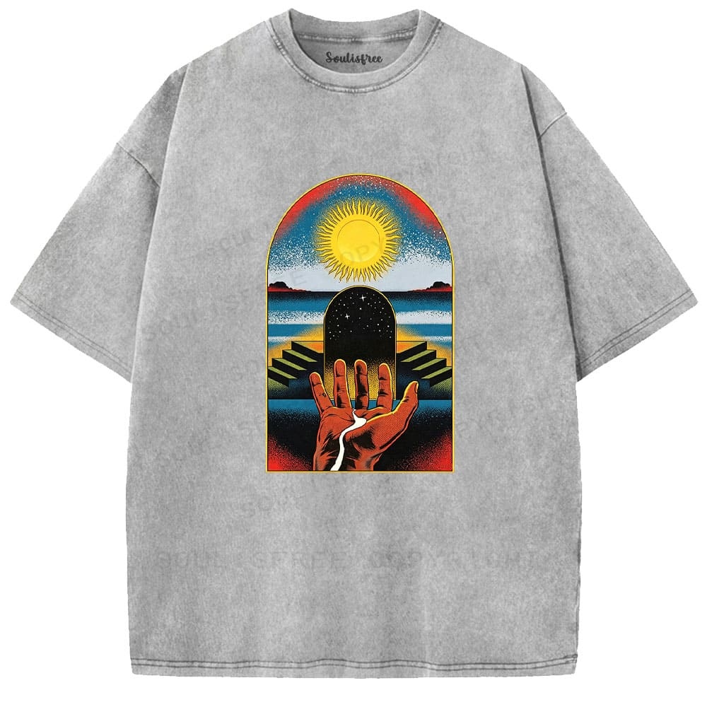 Designed Soulisfree  Washed Tee（水洗T模板） | Soulisfree