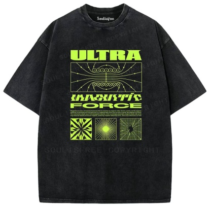 Soulisfree Ultra Magnetic Force Acid Washed Tee