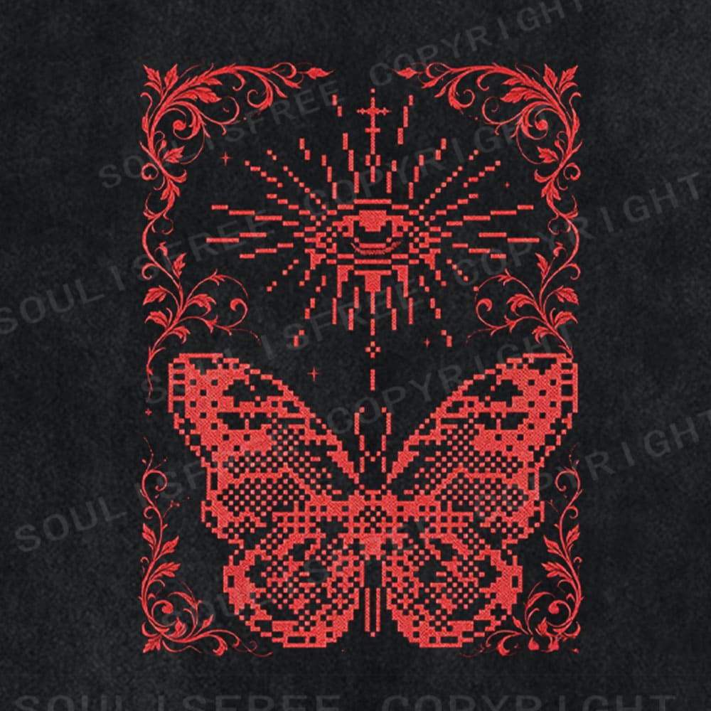 Soulisfree Digital Providence Statement Washed Tee