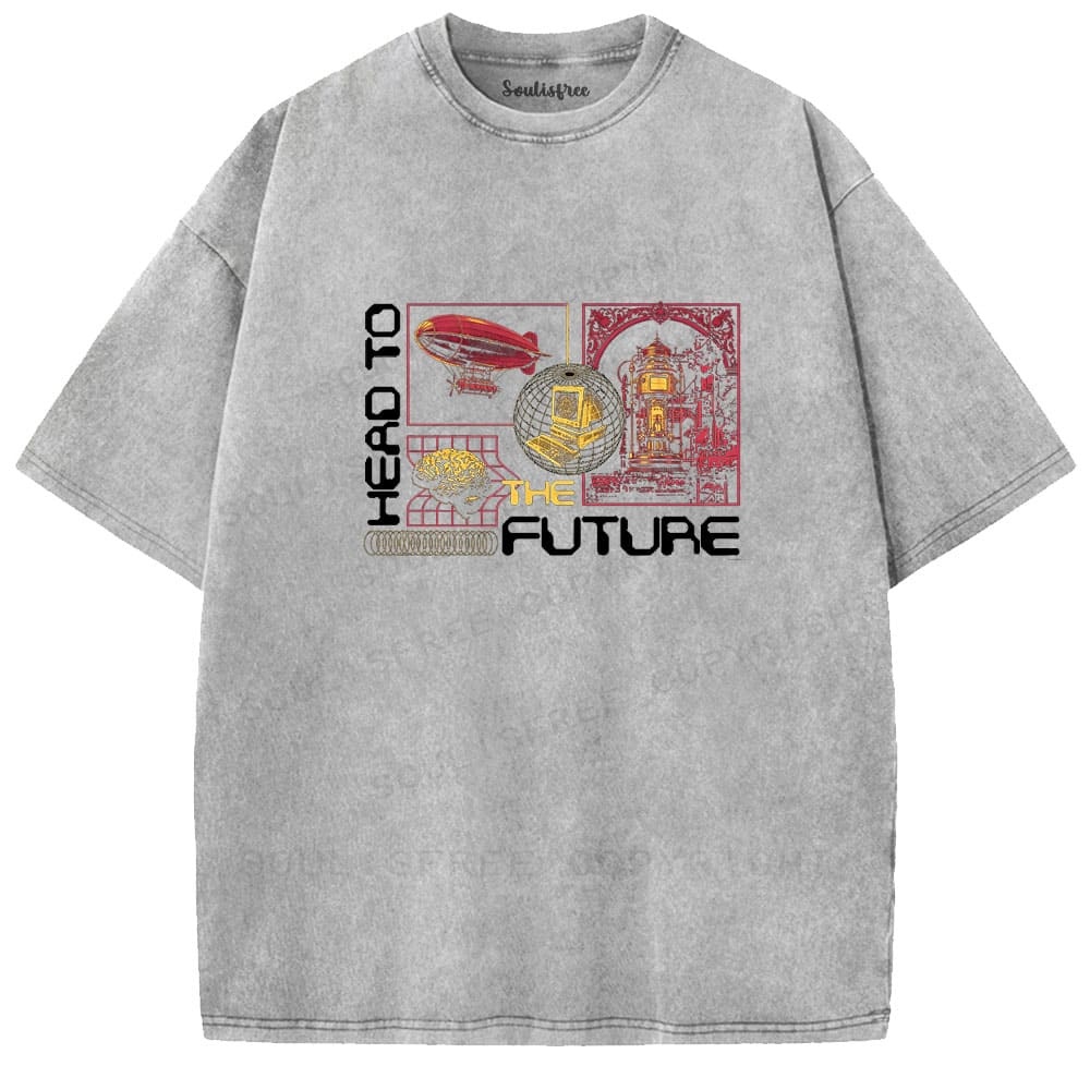 Designed Soulisfree  Washed Tee（水洗T模板） | Soulisfree