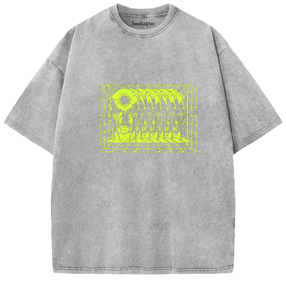 Designed Soulisfree  Washed Tee（水洗T模板） | Soulisfree