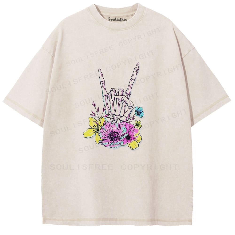 Soulistree The Beauty of Decay Washed Tee