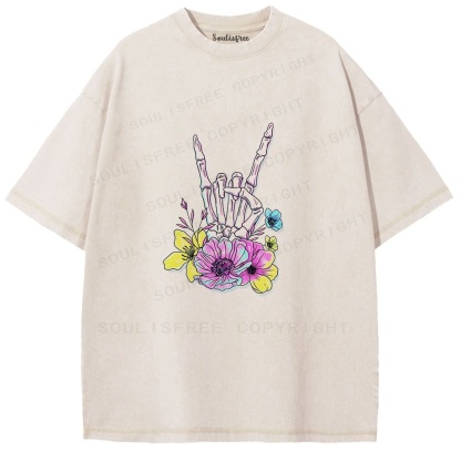 Soulistree The Beauty of Decay Washed Tee