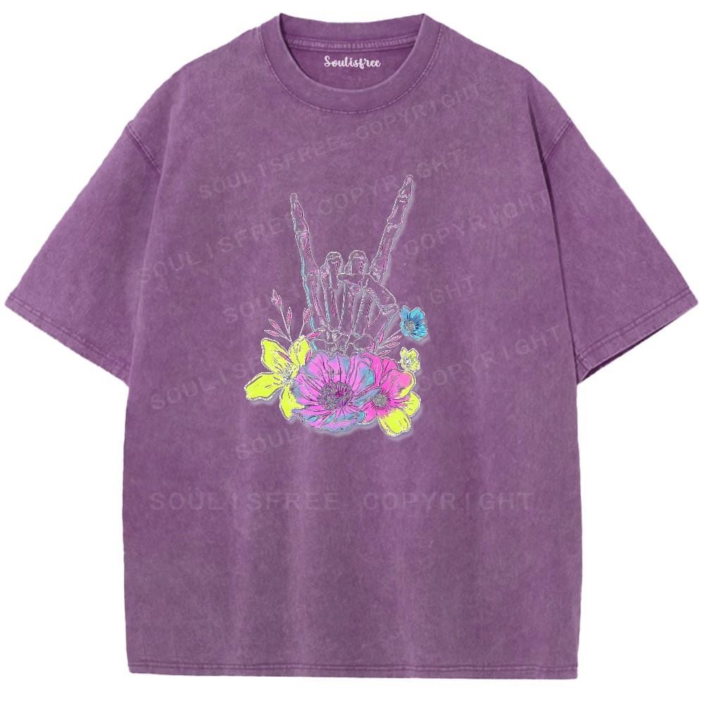 Soulistree The Beauty of Decay Washed Tee