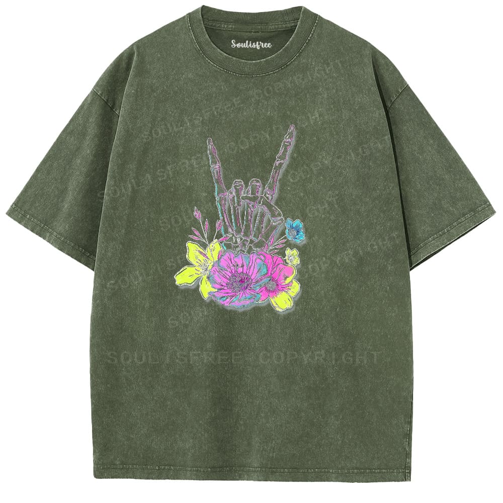 Soulistree The Beauty of Decay Washed Tee