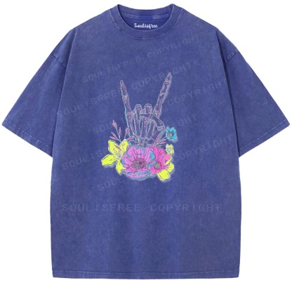 Soulistree The Beauty of Decay Washed Tee