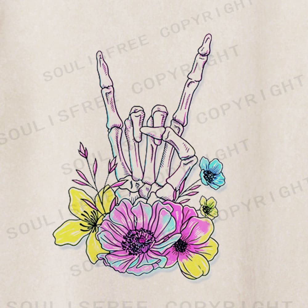 Soulistree The Beauty of Decay Washed Tee