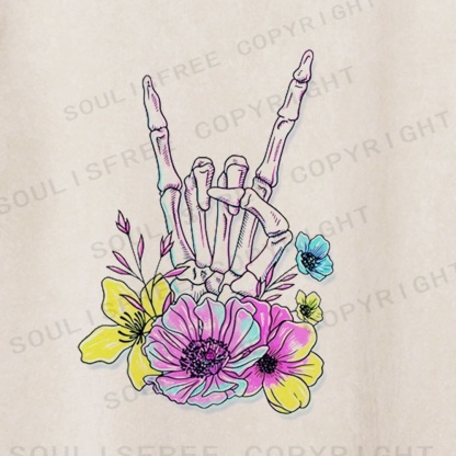 Soulistree The Beauty of Decay Washed Tee