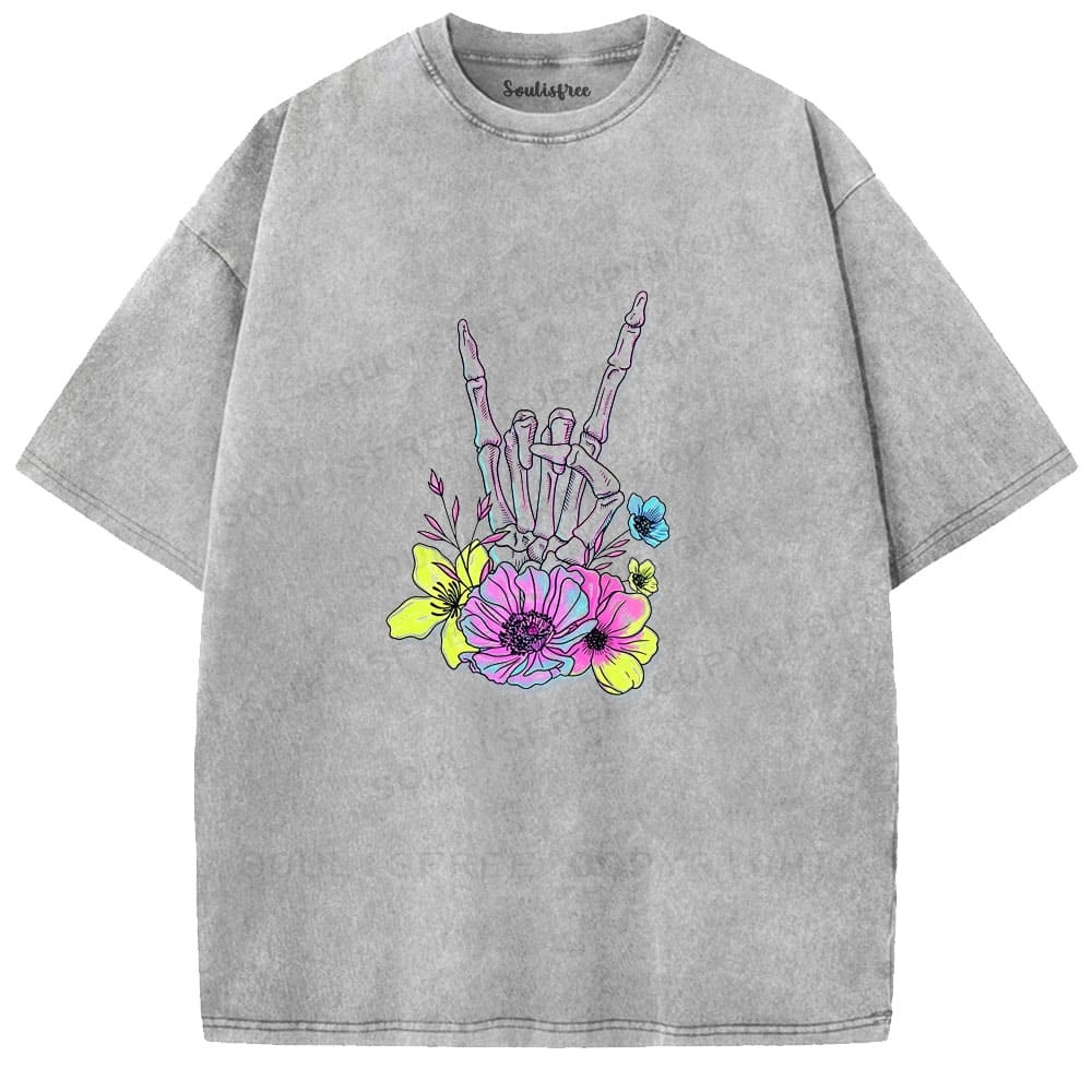 Designed Soulisfree  Washed Tee（水洗T模板） | Soulisfree