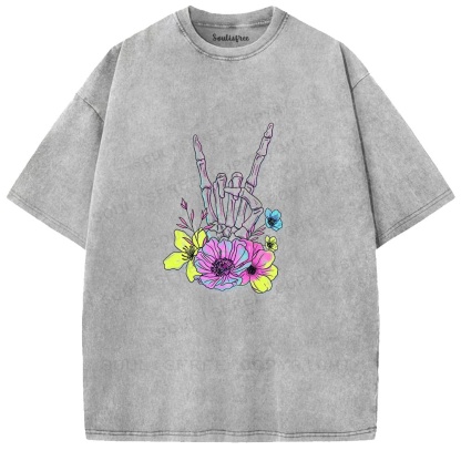 Soulistree The Beauty of Decay Washed Tee