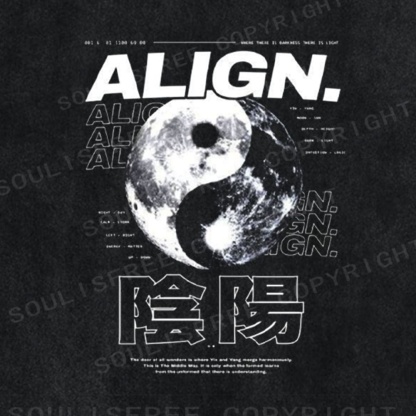 Soulistree The Tao of Alignment Washed Tee