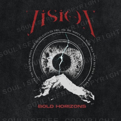 Soulistree Vision Eye Mountain Washed Tee