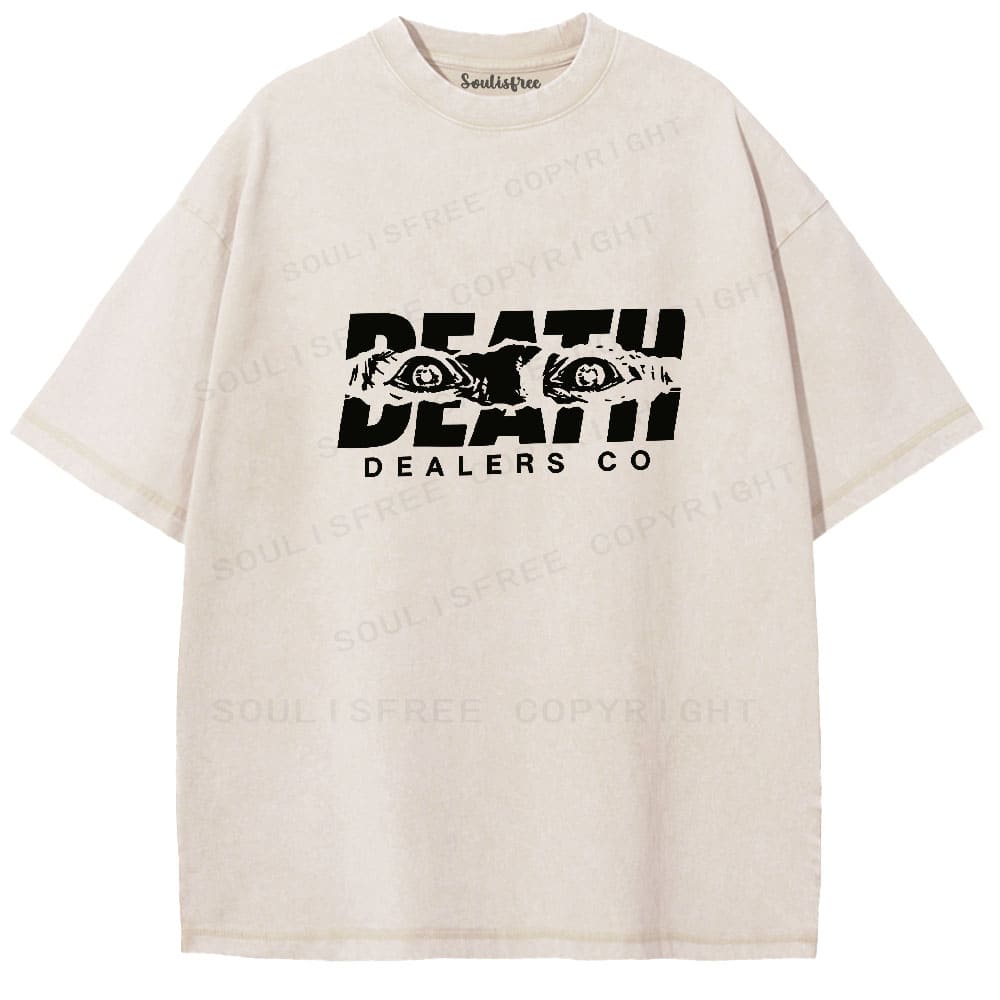 Soulistree The Watchful Reaper Washed Tee