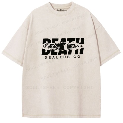 Soulistree The Watchful Reaper Washed Tee