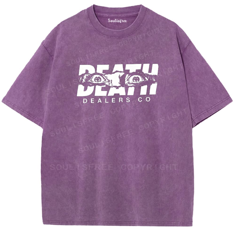 Soulistree The Watchful Reaper Washed Tee