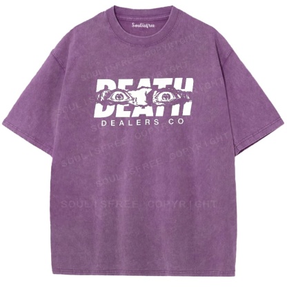 Soulistree The Watchful Reaper Washed Tee