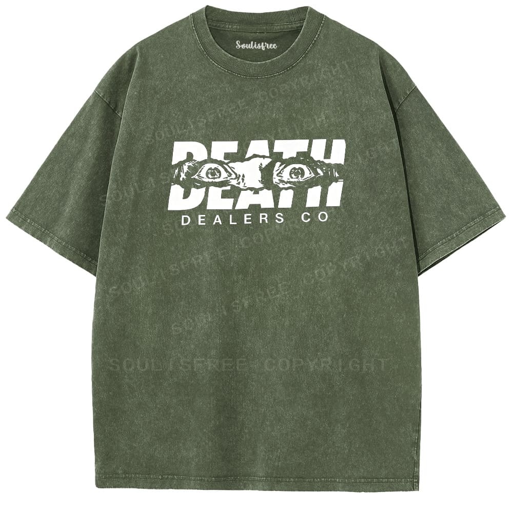 Soulistree The Watchful Reaper Washed Tee