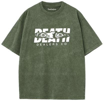 Soulistree The Watchful Reaper Washed Tee