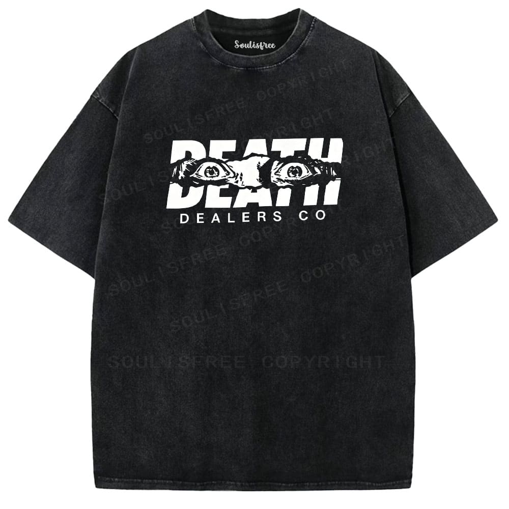 Soulistree The Watchful Reaper Washed Tee