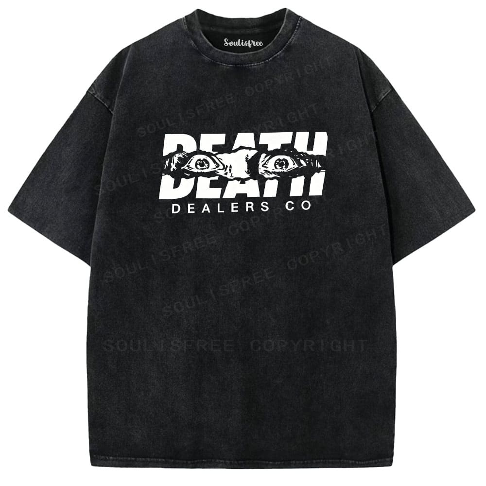 Soulistree The Watchful Reaper Washed Tee